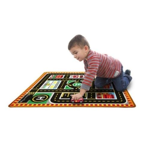 Melissa&Doug Oyun Halı Seti - Kurtarma Araçları