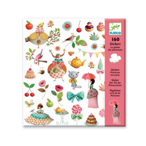 Djeco Çıkartmalar / Princess Tea Party