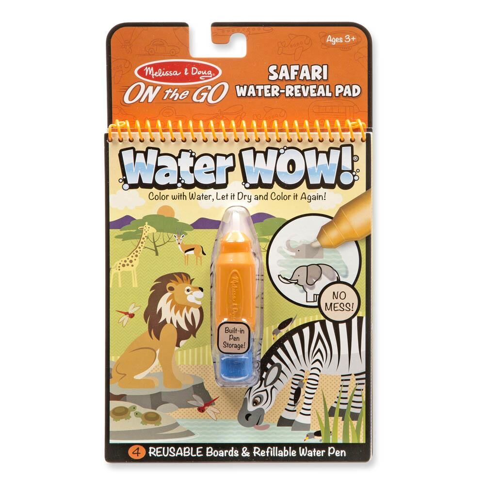 Melissa&Doug Water Wow! Su ile Boyama Kitabı - Safari