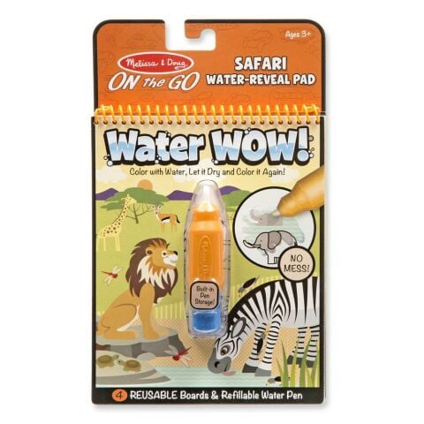 Melissa&Doug Water Wow! Su ile Boyama Kitabı - Safari