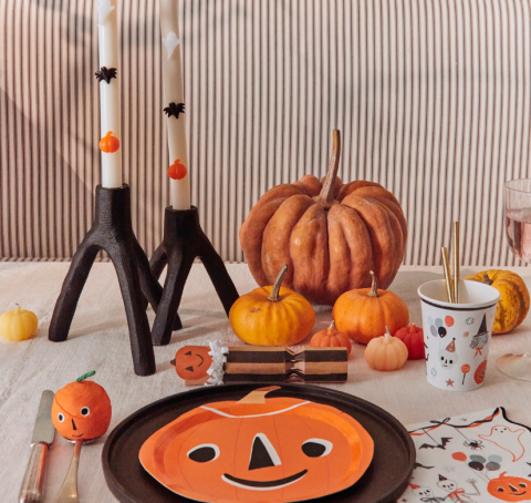Meri Meri - It's Halloween! Plates - Cadılar Bayramı Tabak (8'li)