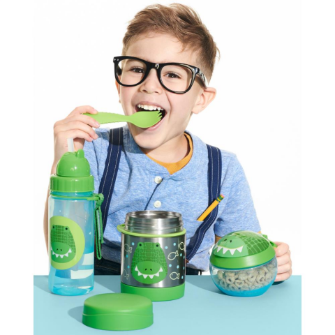 Skip Hop Zoo Pipetli Suluk - Timsah - New