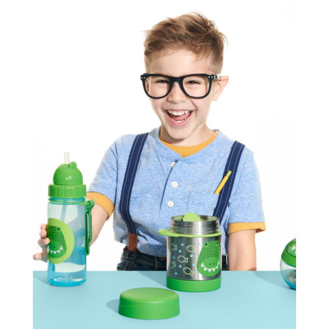 Skip Hop Zoo Pipetli Suluk - Timsah - New