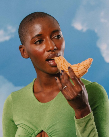 Eat My Socks - Bon Croissant Yetişkin Çorap