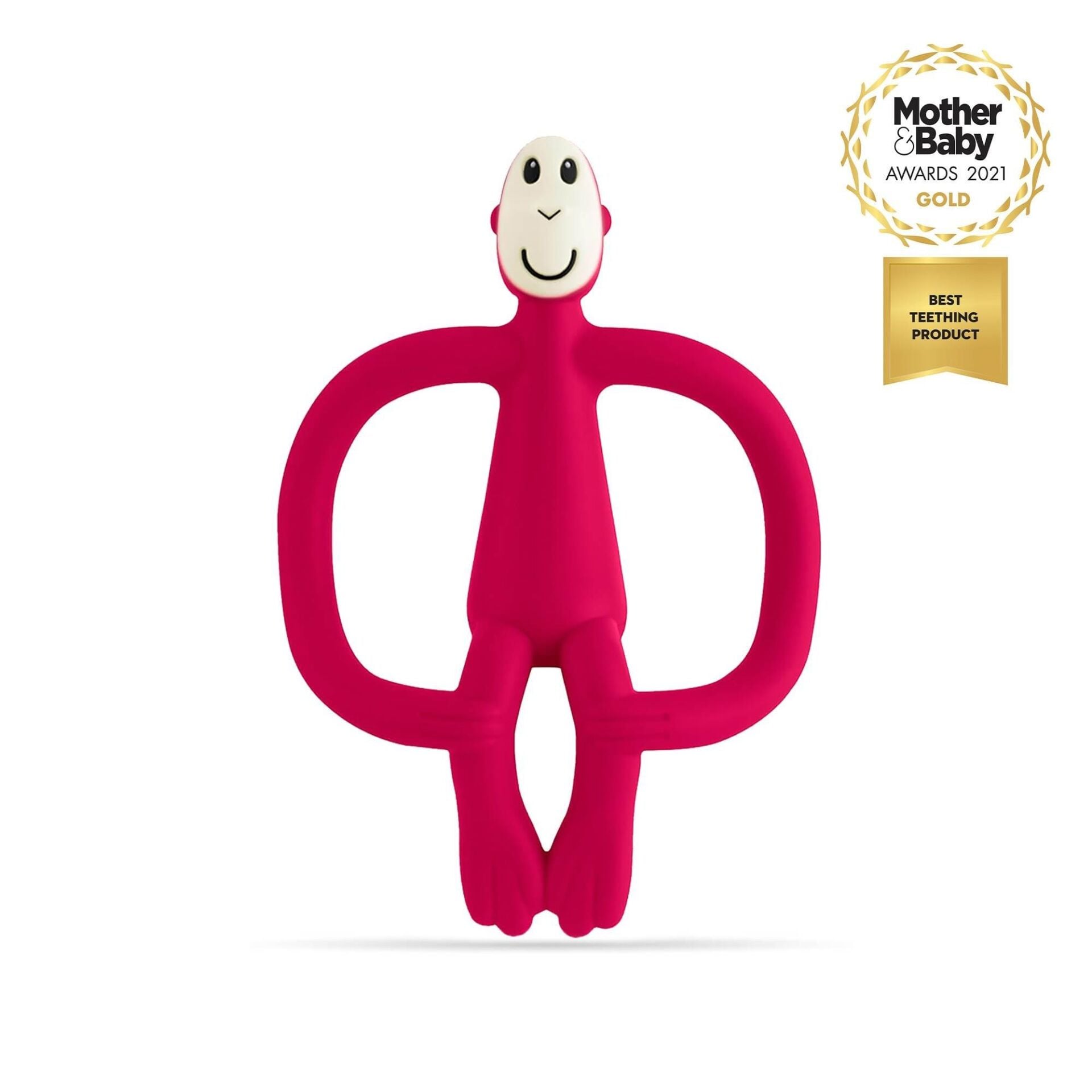 Matchstick Monkey Silikon Dis Kaşıyıcı - Monkey (Kırmızı)