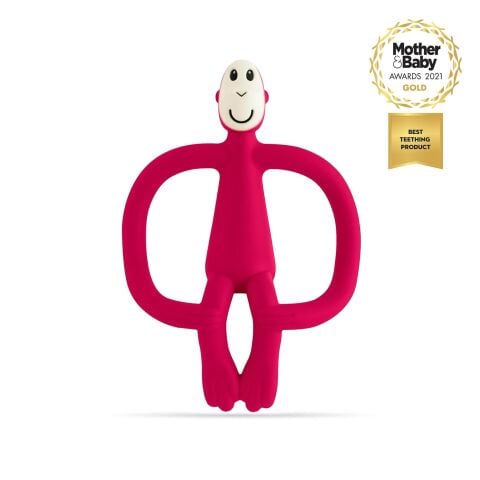 Matchstick Monkey Silikon Dis Kaşıyıcı - Monkey (Kırmızı)