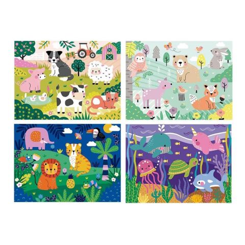 Auzou Toys - My 4 Progressive Jigsaw Puzzles