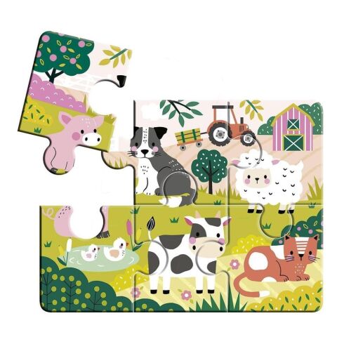 Auzou Toys - My 4 Progressive Jigsaw Puzzles