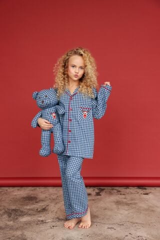 Luna Mia - Momo Uyku Arkadaşlı Pijama Seti