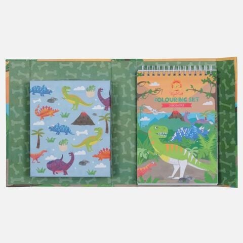 Tiger Tribe Boyama Seti / Dinosaur - Colouring Set