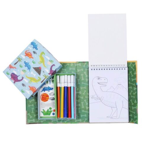 Tiger Tribe Boyama Seti / Dinosaur - Colouring Set