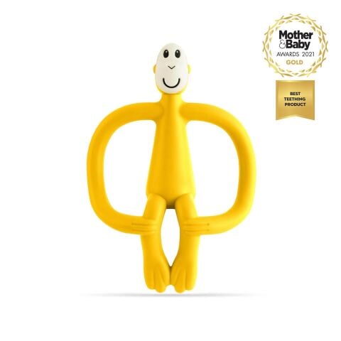 Matchstick Monkey Silikon Dis Kaşıyıcı - Monkey (Sarı)
