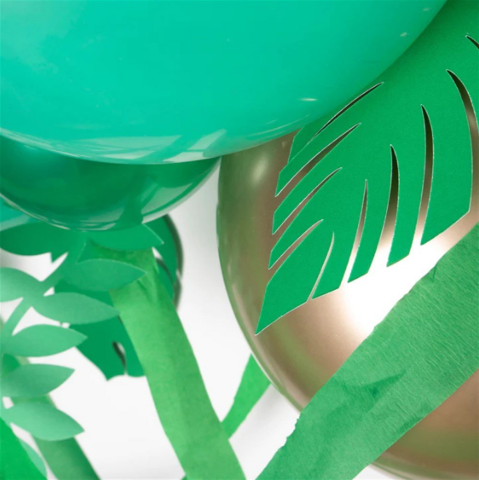 Meri Meri - Leafy Green Balloon Arch Kit - Yapraklı Yeşil Balon Kiti - 44 Balon