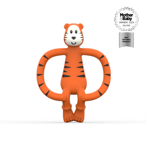 Matchstick Monkey Silikon Dis Kaşıyıcı - Monkey (Teddy Tiger)