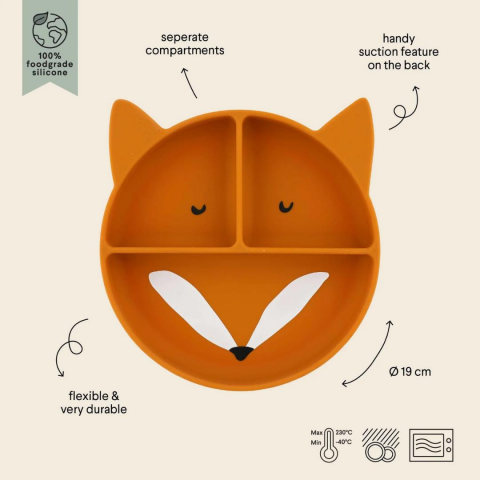 Trixie Silikon Bölmeli Tabak // Mr. Fox