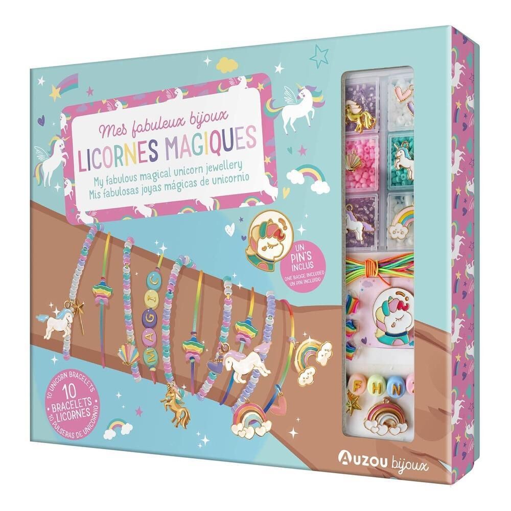 Auzou Toys - The Jewellery Factory - My Fabulous Magical Unicorn Jewellery (Big DIY Kit)