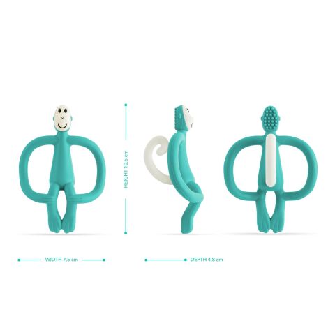 Matchstick Monkey Silikon Dis Kaşıyıcı - Monkey (Turkuaz)