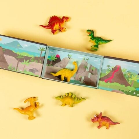 Tiger Tribe Sahneli Hayvan Figürleri / Dinosaurs