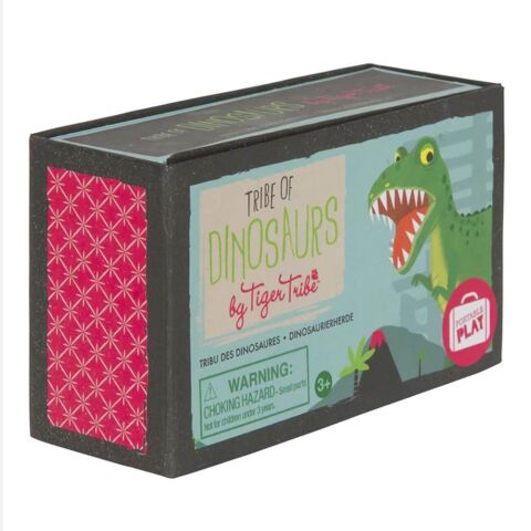 Tiger Tribe Sahneli Hayvan Figürleri / Dinosaurs