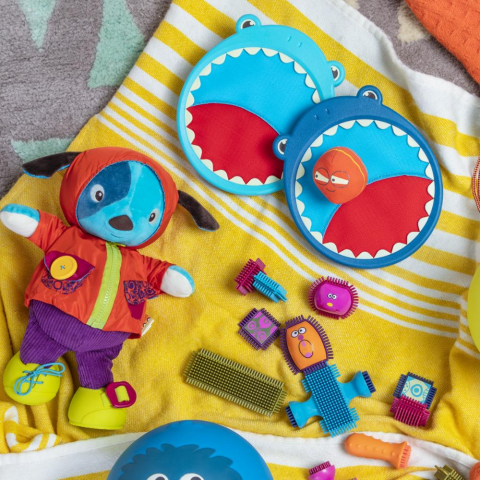 B.Toys Köpek Balığı Raket / Catch & Toss Game - Critter Catchers