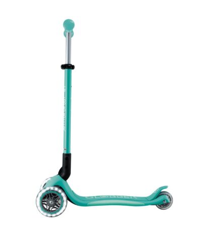 Globber Elite Deluxe Işıklı Scooter - Koyu Mint