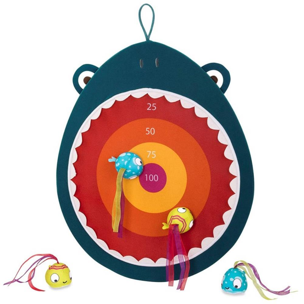 B.Toys Dart Köpekbalığı - Dart Board Game - Hungry Toss