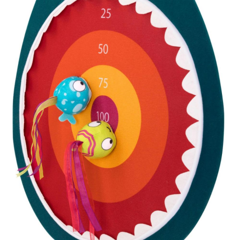 B.Toys Dart Köpekbalığı - Dart Board Game - Hungry Toss