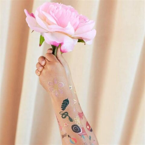 Meri Meri - Mermaid Tattoos - Deniz Kızı Geçici Dövme - L