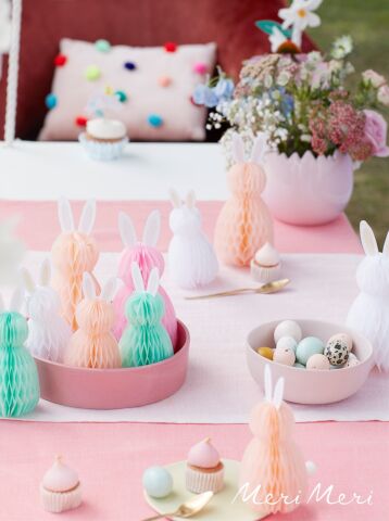Meri Meri - Bunny Egg Decorating Tattoo Kit - Yumurta Süsleme Kiti