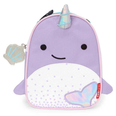 Skip Hop Çocuk Fermuarlı Beslenme Çantası - Narwhal