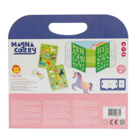 Tiger Tribe Mıknatıslı Set / Unicorn Kingdom - Magna Carry