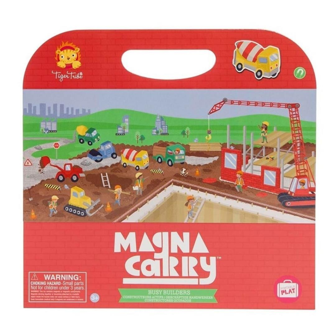 Tiger Tribe Mıknatıslı Set / Busy Builders - Magna Carry