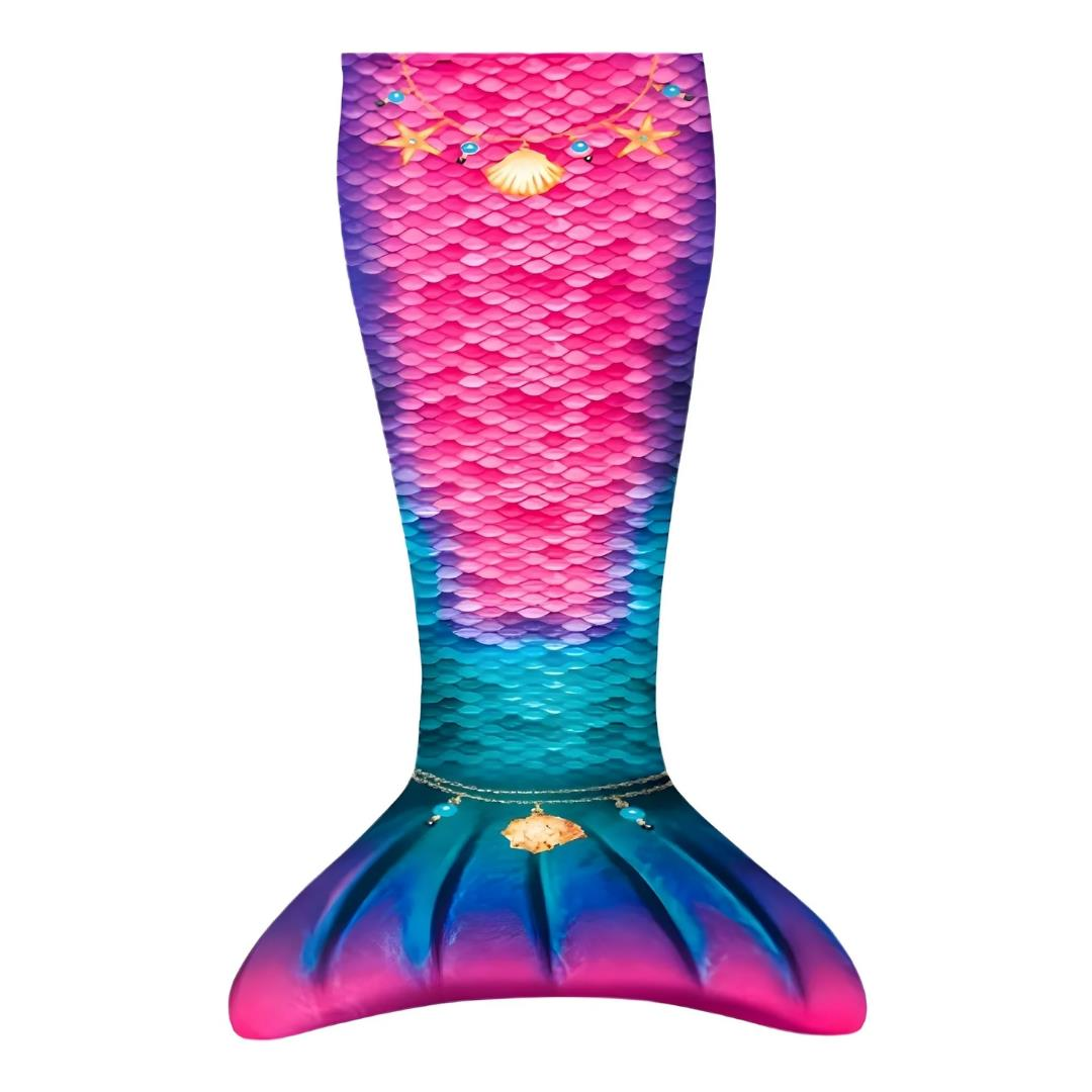 Kuaki Mermaids Deniz Kızı Kostümlü TV Battaniyesi Star