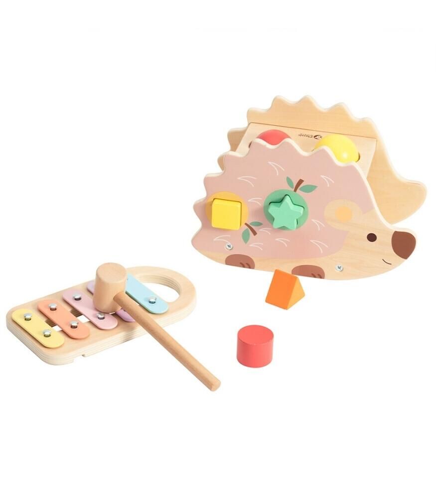 Classic World Ahşap Kirpi Aktivite Oyuncağı