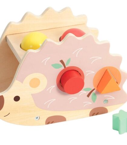 Classic World Ahşap Kirpi Aktivite Oyuncağı