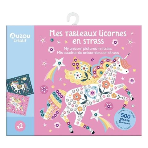 Auzou Toys - My Little Artist's Activity Kit - My Unicorn Pictures in Strass