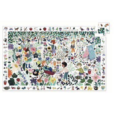 Djeco Klasik Puzzle 100 Parça / Flowers