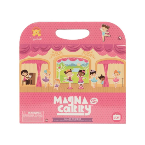 Tiger Tribe Mıknatıslı Set / Ballet Concert Pop Out - Magna Carry