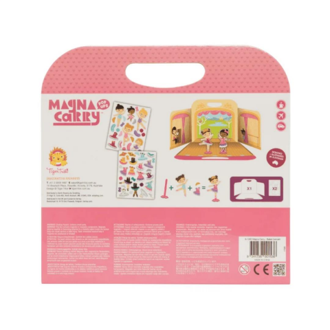 Tiger Tribe Mıknatıslı Set / Ballet Concert Pop Out - Magna Carry