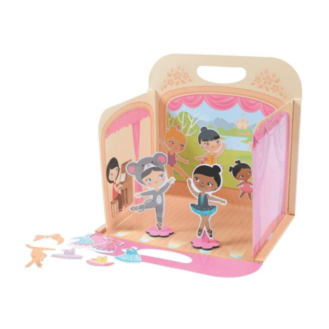 Tiger Tribe Mıknatıslı Set / Ballet Concert Pop Out - Magna Carry