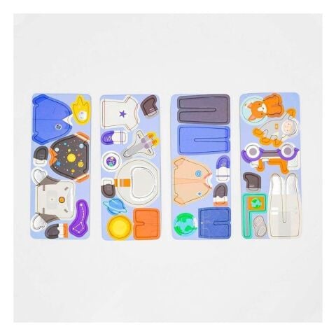 mierEdu - Manyetik Puzzle Kutusu - Uzay Maceraları