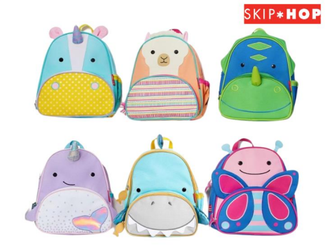 Skip Hop Çocuk Emniyet Kemerli Sırt Çantası - Zürafa