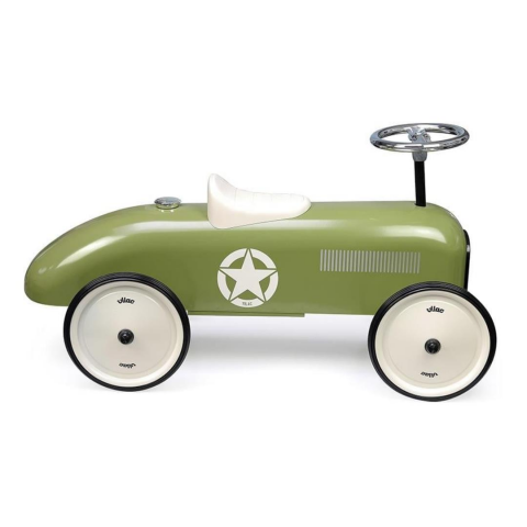 Vilac - Khaki Vintage Car - Asker Yeşili Klasik Araba