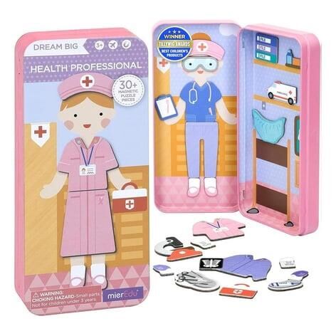 mierEdu - Manyetik Puzzle Kutusu - Sağlık Çalışanı