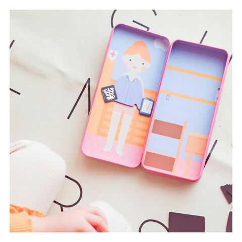 mierEdu - Manyetik Puzzle Kutusu - Sağlık Çalışanı