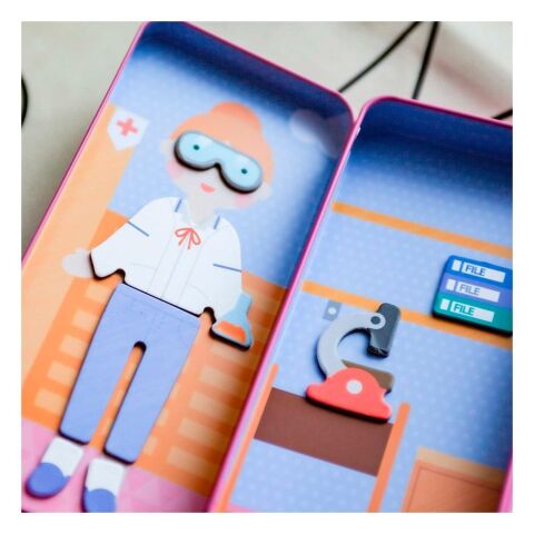 mierEdu - Manyetik Puzzle Kutusu - Sağlık Çalışanı