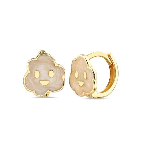 Altın Bulut Çocuk Küpe