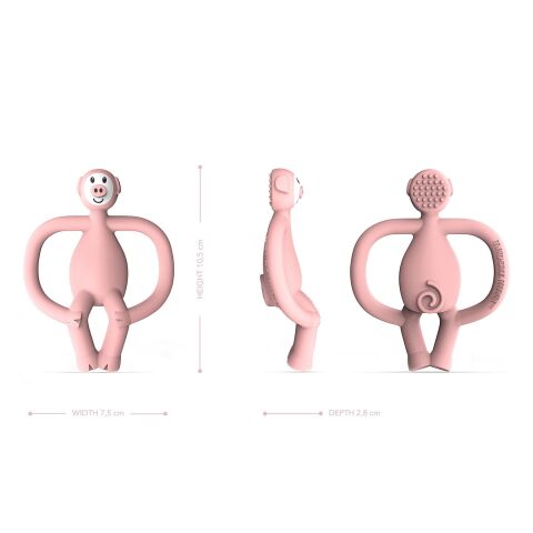 Matchstick Monkey Silikon Dis Kaşıyıcı - Monkey (Pickle Pig)