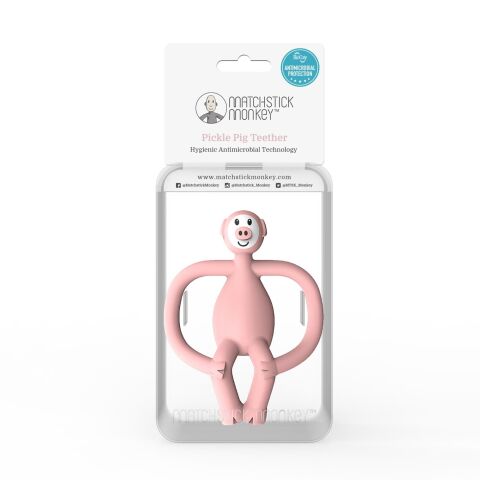 Matchstick Monkey Silikon Dis Kaşıyıcı - Monkey (Pickle Pig)