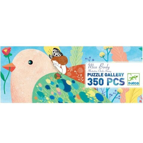 Djeco Klasik Puzzle 350 Parçalı Yapboz / Miss Birdy